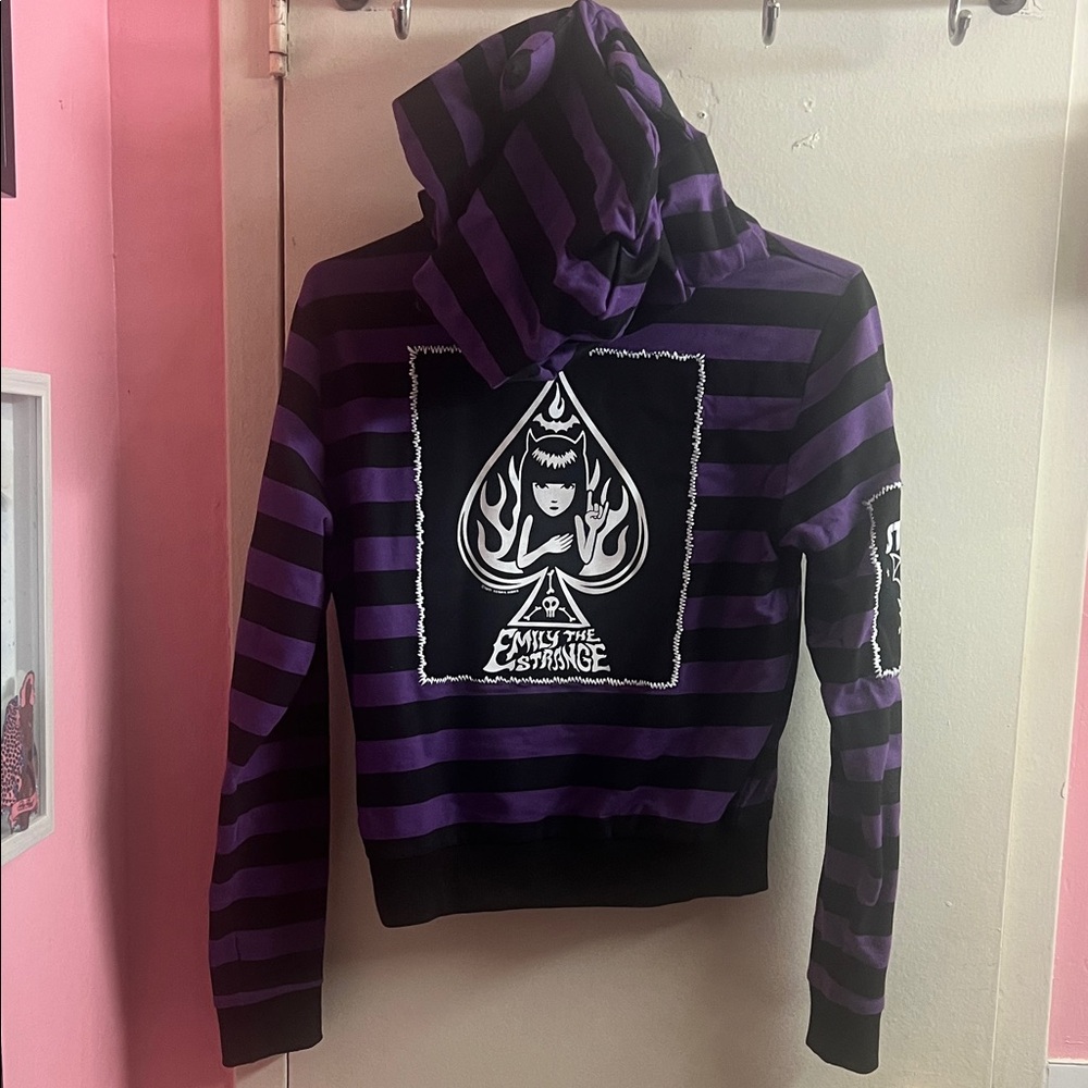 Emily the strange X DOLLS KILL Women’s hoodie - Picture 3 of 10